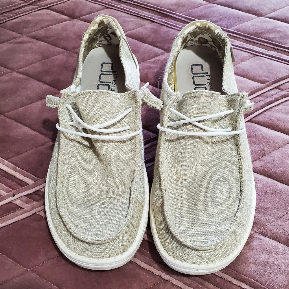 Hey Dude Women's Wendy Stretch Sparkling Size 11